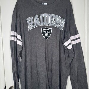 NFL Team Apparel Gray Shirt Mens 2XL